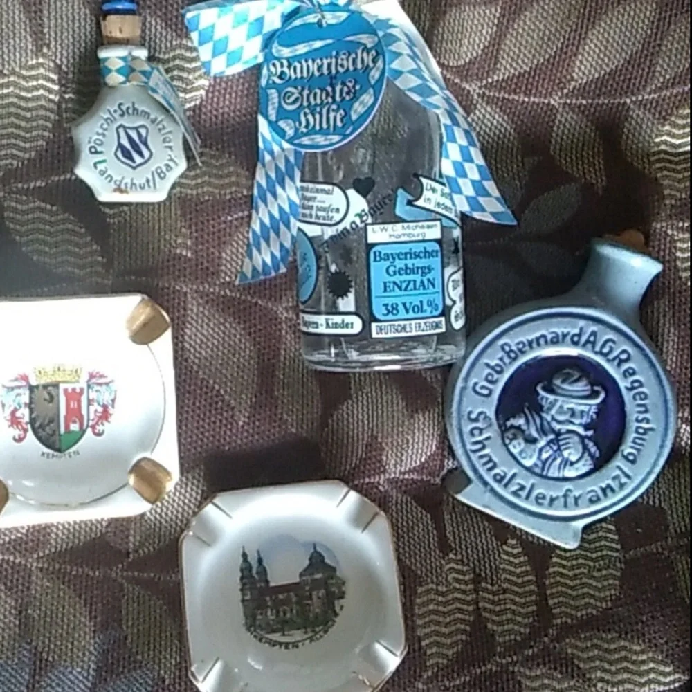 🍻 German Vintage Bayern Burg Stahleck Souvenir Beer Stein 5